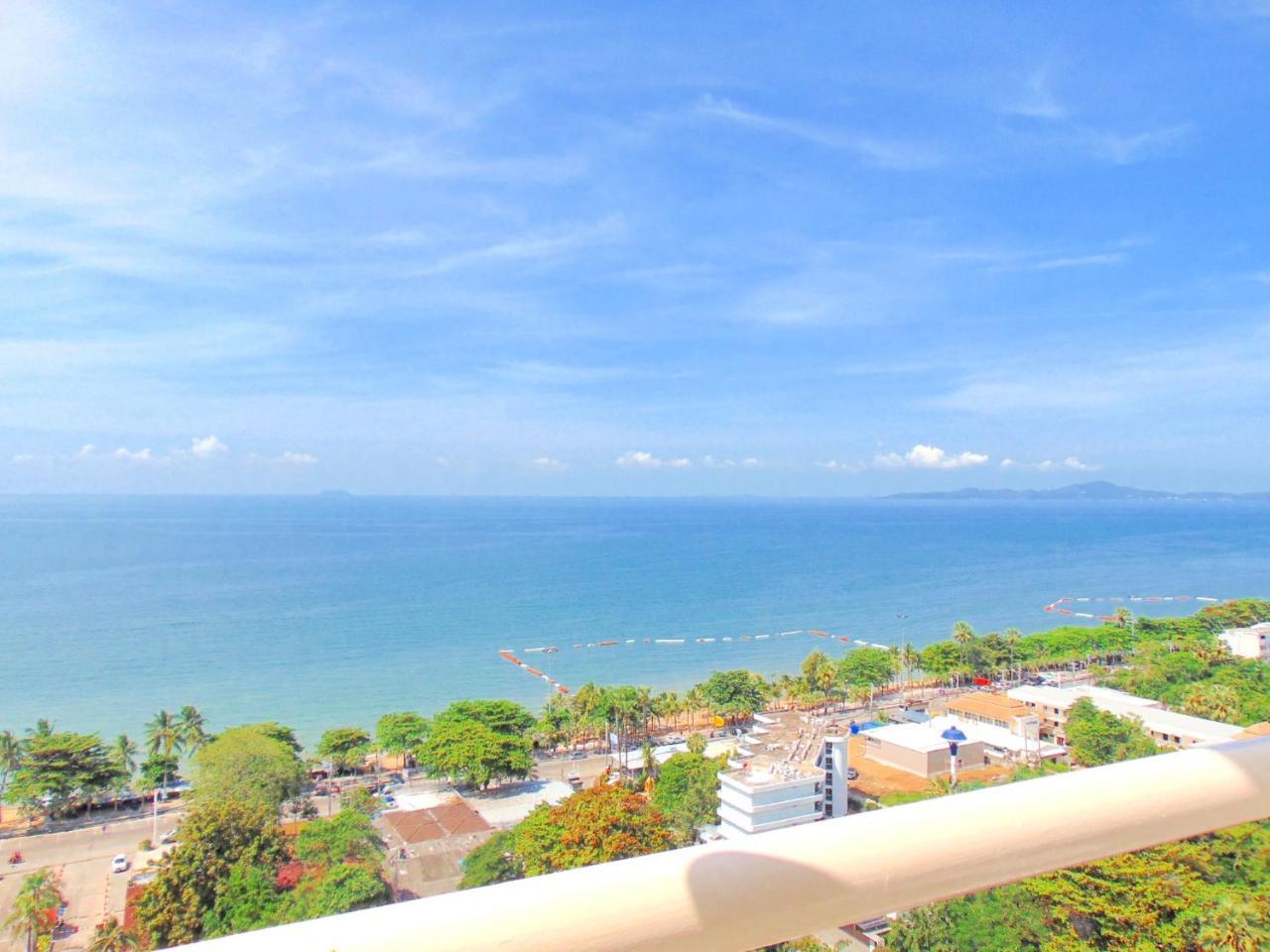 Sea View Beachfront Condos Pattaya Jomtien Beach Exterior foto